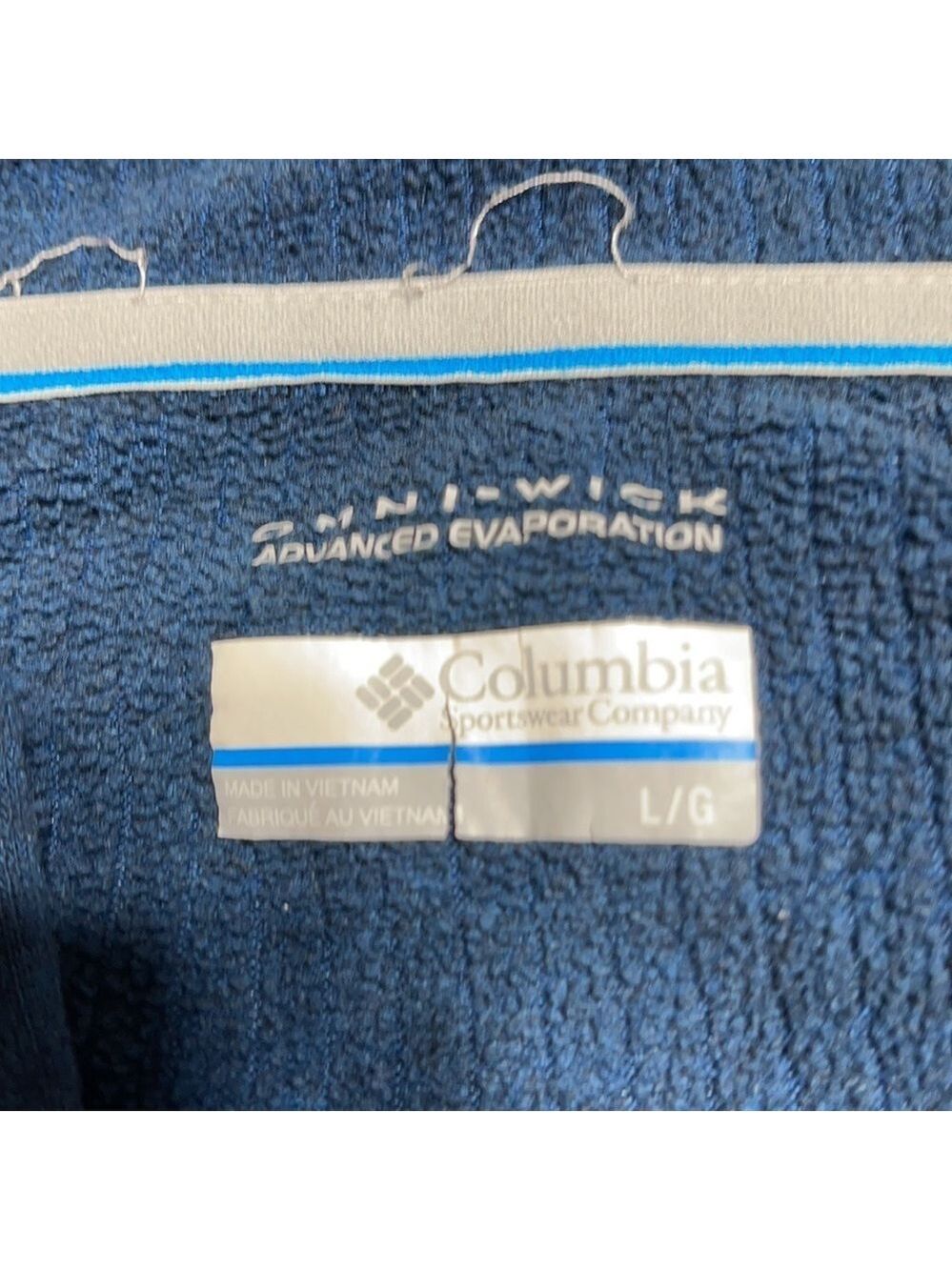 COLUMBIA QUARTER ZIP Omni wick NN - Picture 4 of 4